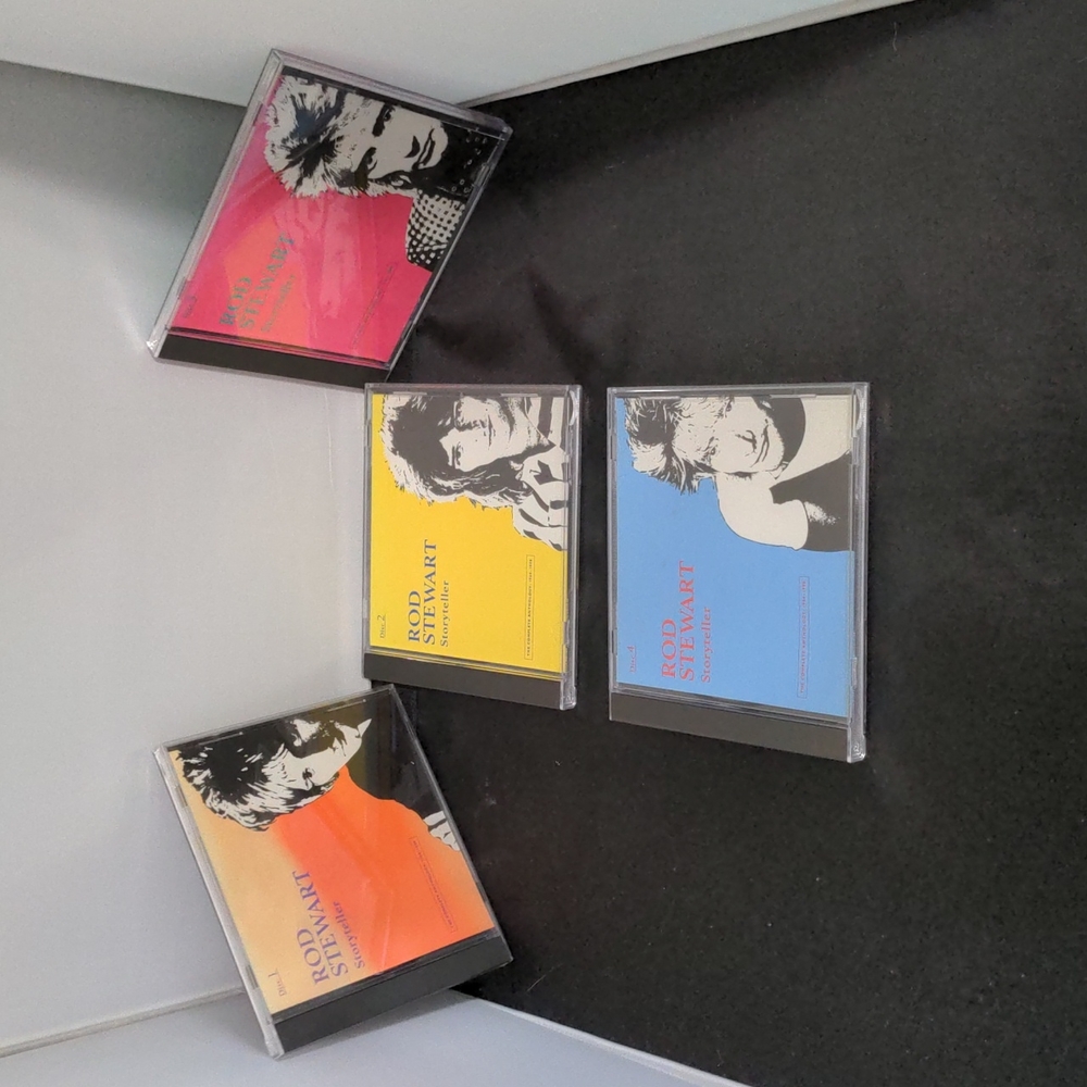 Like New Rod Stewart storyteller for disc CD collection